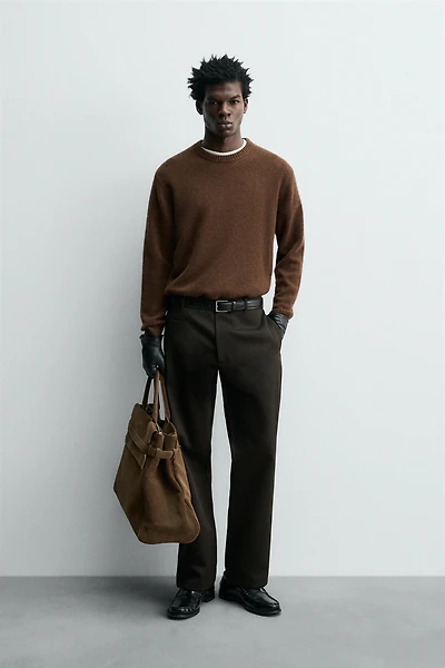 100% CASHMERE RELAXED FIT SWEATER