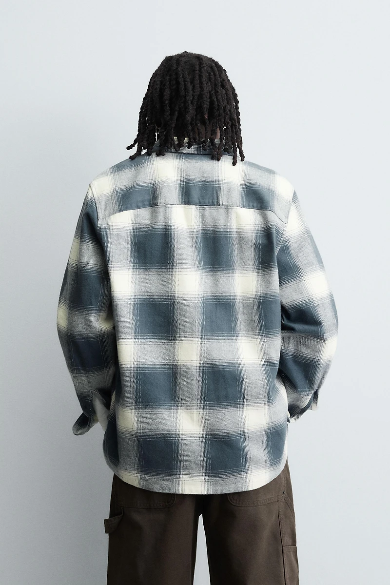 PLAID FLANNEL SHIRT