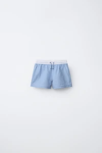 2-6 YEARS / LABEL SWIM SHORTS