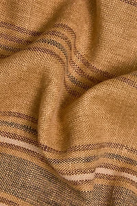 STRIPED LINEN BLANKET