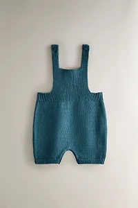 KNIT BABY DUNGAREES