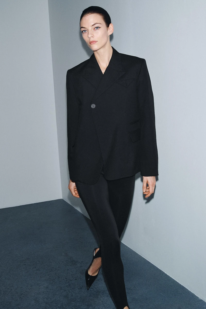 BLAZER 100% WOOL ZW COLLECTION LIMITED EDITION