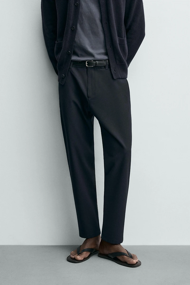 PANTALON CHINO STRUCTURÉ CONFORT