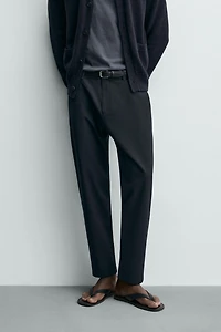 PANTALON CHINO STRUCTURÉ CONFORT