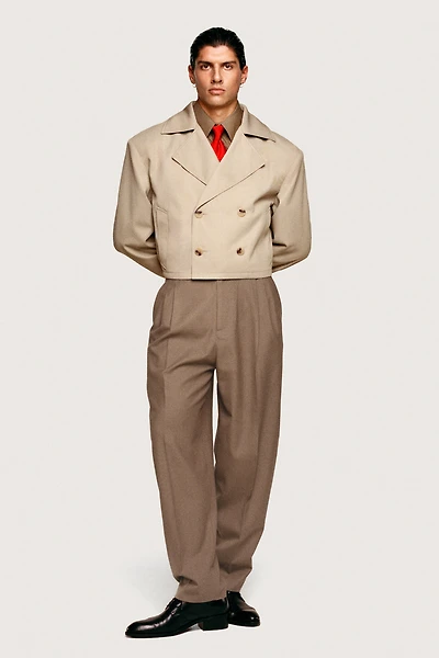 PLEATED SUIT PANTS WILLY CHAVARRIA X ZARA