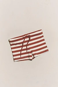 MAILLOT DE BAIN BERMUDA RAYÉ ENFANT