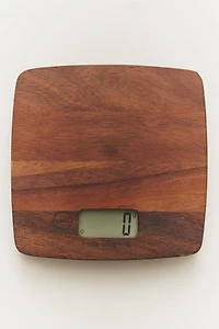 WOODEN KITCHEN SCALE