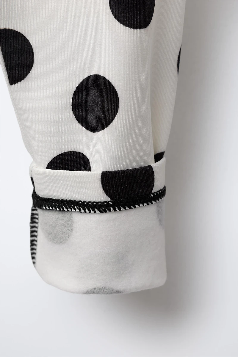 BREATHABLE POLKA DOT LEGGINGS