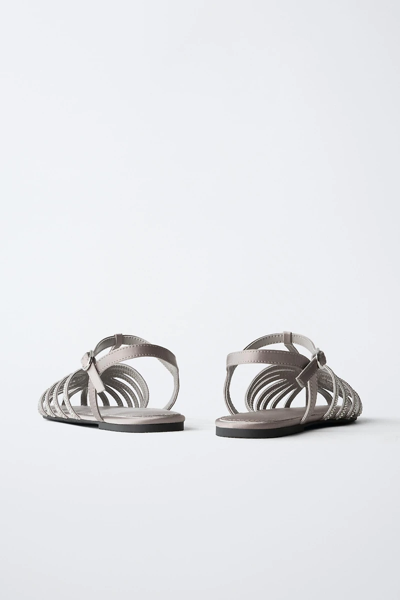 SPARKLY FISHERMAN SANDALS