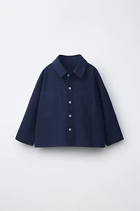 ZARA TIMELESS - CHEMISE À CARREAUX AVEC COTON ET LIN