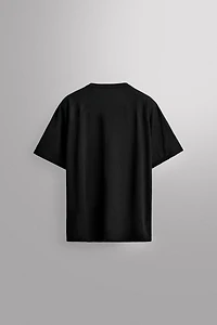 WOOL BLEND STRIPED JACQUARD T-SHIRT