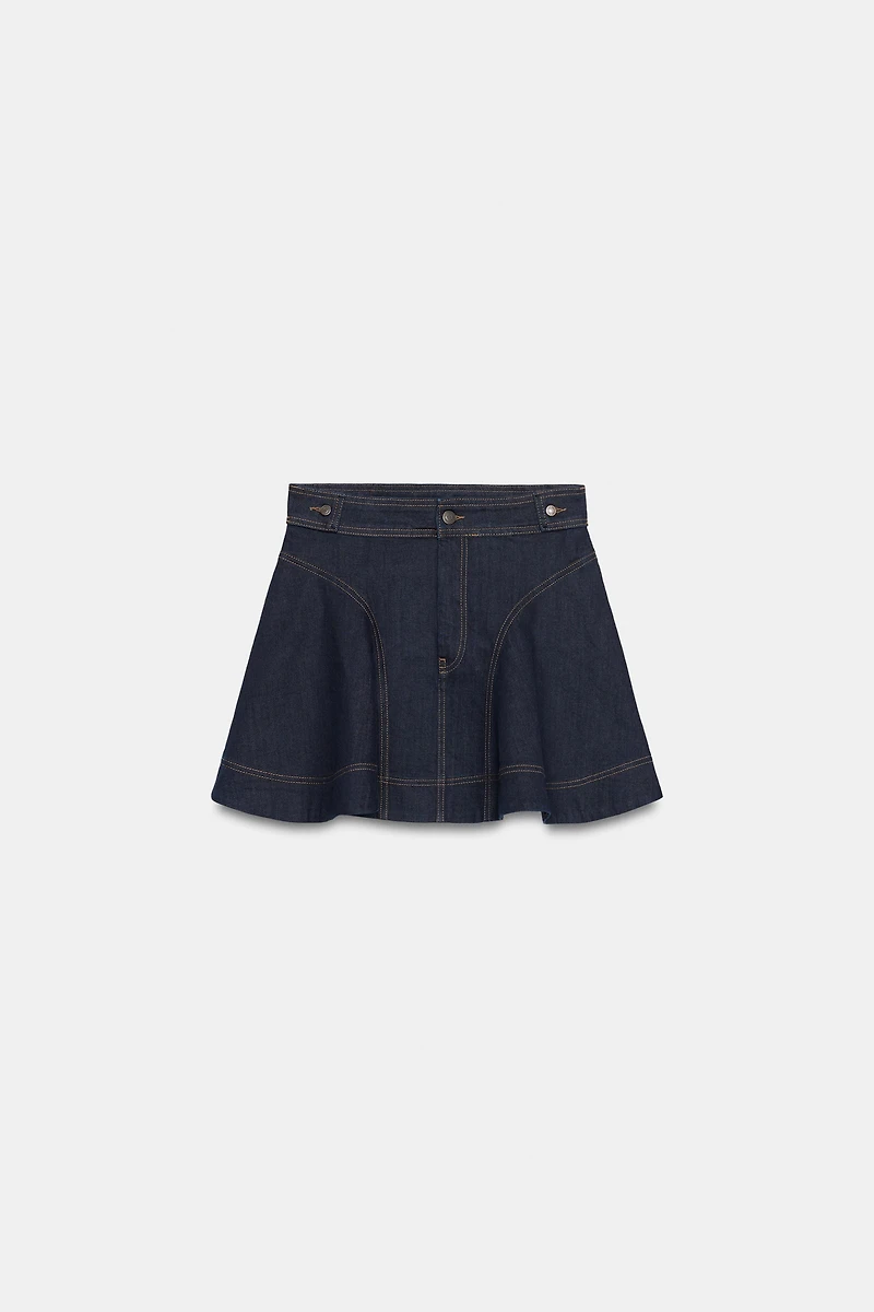 JUPE COURTE EN JEAN ZW COLLECTION
