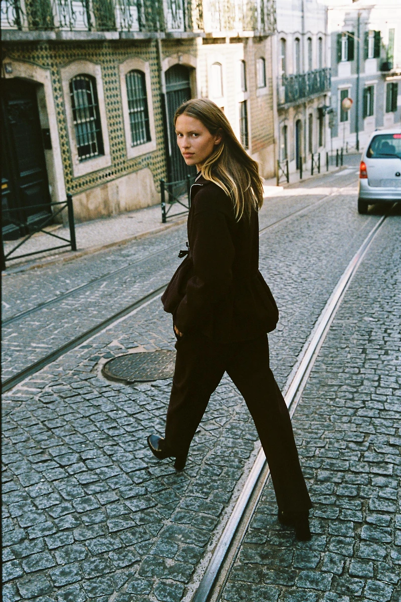 BLOUSON BOMBER BIMATIÈRE À BASQUE