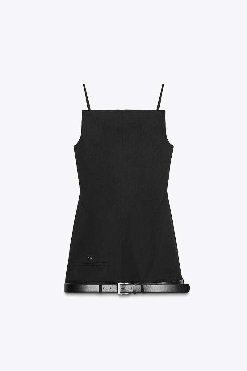 ROBE COURTE CEINTURE BAS