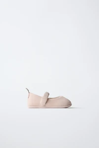 LEATHER BALLET FLATS