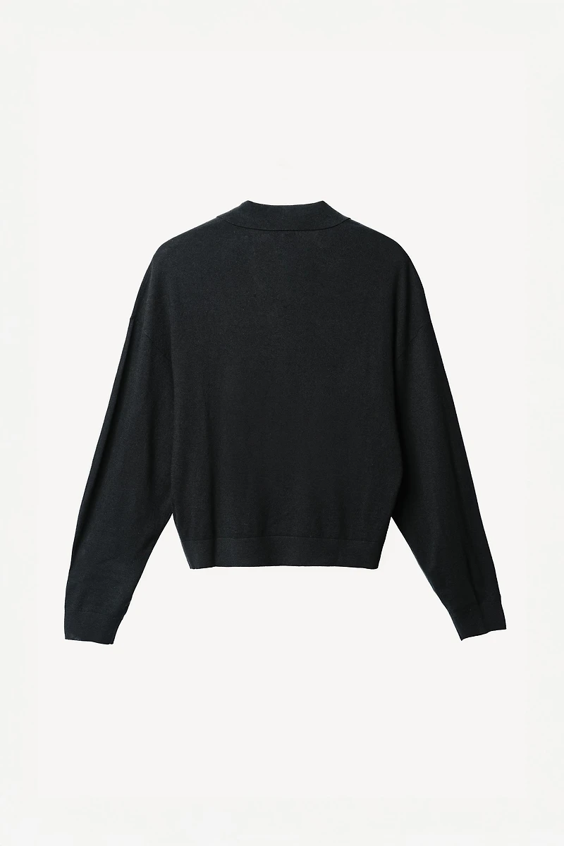 WOOL BLEND KNIT POLO SHIRT WILLY CHAVARRIA X ZARA