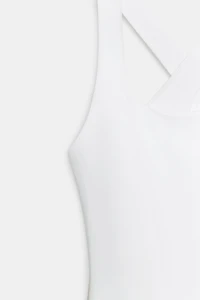 LONG POLYAMIDE BLEND DRESS