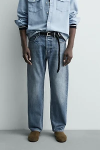 STRAIGHT FIT JEANS AARON LEVINE X ZARA