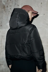 WATER REPELLENT WINDPROOF SHORT HOODIE ANORAK