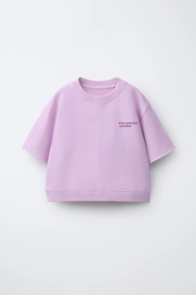 T-SHIRT JOGGING EN MOLLETON