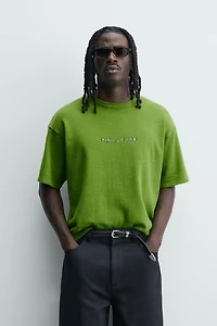 RELAXED FIT WASHED PRINT T-SHIRT