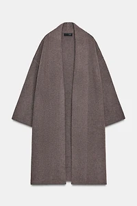 LONG KNIT COAT