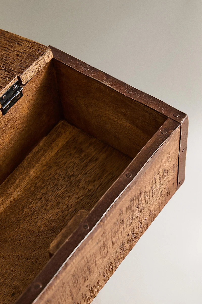 BOÎTE EN BOIS VIEILLI