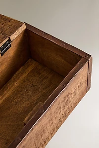 BOÎTE EN BOIS VIEILLI