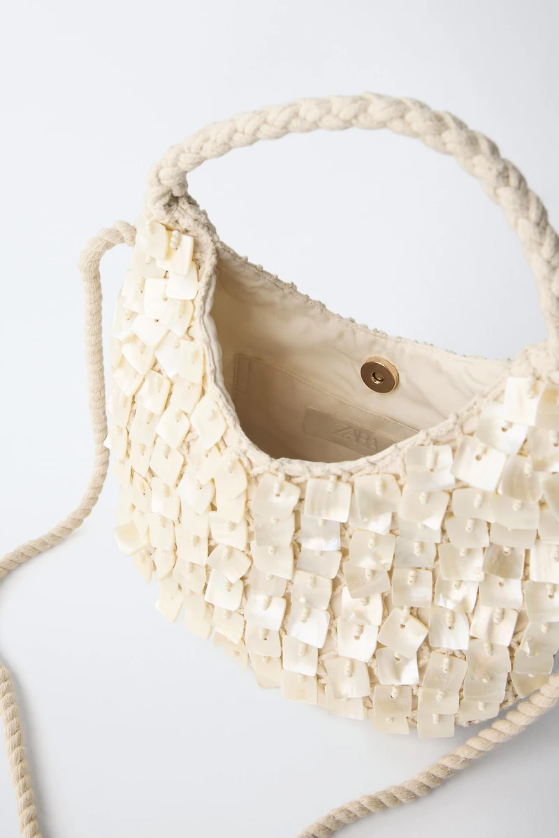 APPLIQUÉ CROSSBODY BAG