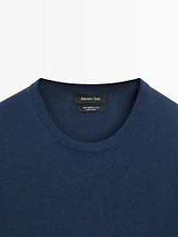 Merino wool knit sweater