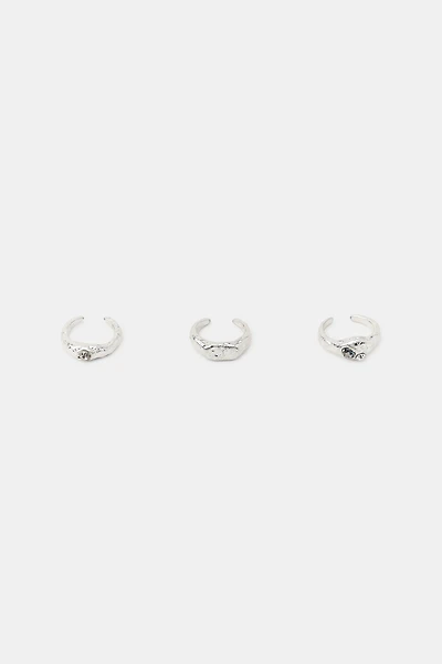 PACK OF 3 ORGANIC TOE RINGS