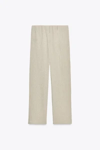 PANTALON BAGGY TEXTURÉ