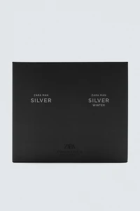 SILVER + SILVER WINTER EDT 2 X 90 ML (3.04 FL. OZ).