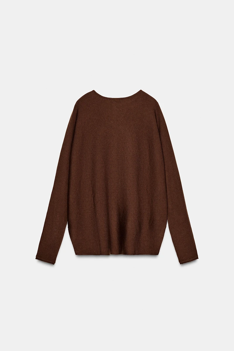 CAPE BODY KNIT JUMPER