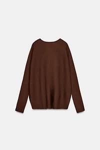 CAPE BODY KNIT JUMPER