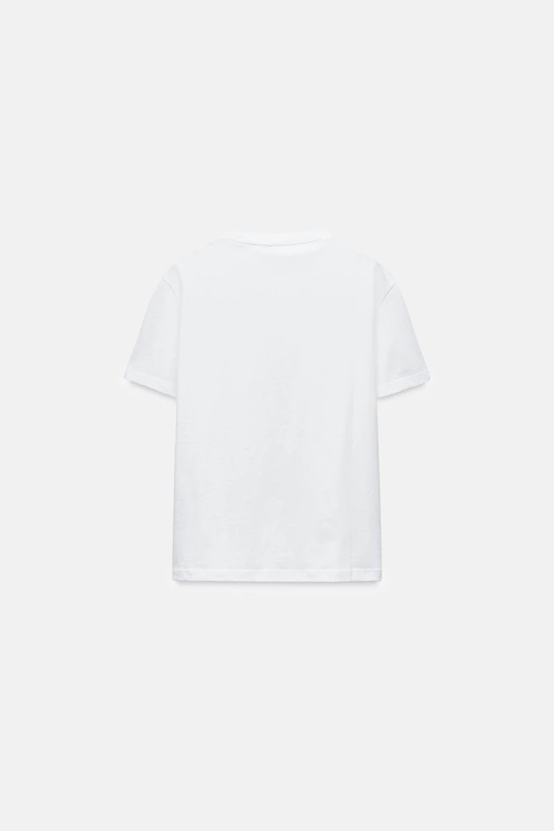 T-SHIRT BASIQUE EN COTON