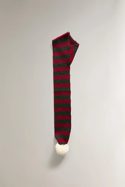 CHRISTMAS STRIPED SCARF PET