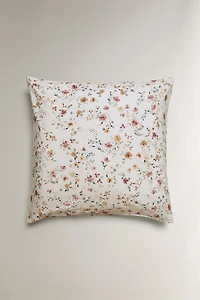FLORAL PERCALE PILLOWCASE (200 THREAD COUNT)