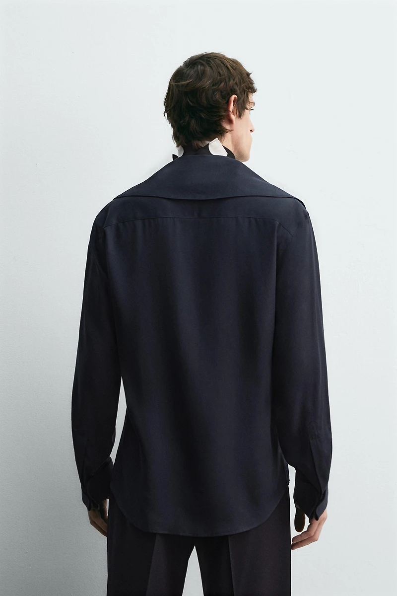 FLOWING SHIRT WITH PETER PAN COLLAR HARRY LAMBERT FOR ZARA X DISNEY