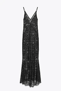 LONG LACE DRESS