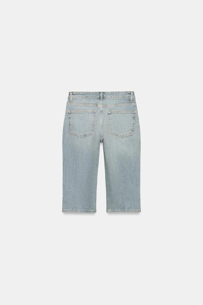 JEAN TRF CAPRI TAILLE MOYENNE