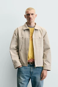 RELAXED FIT POCKET JACKET