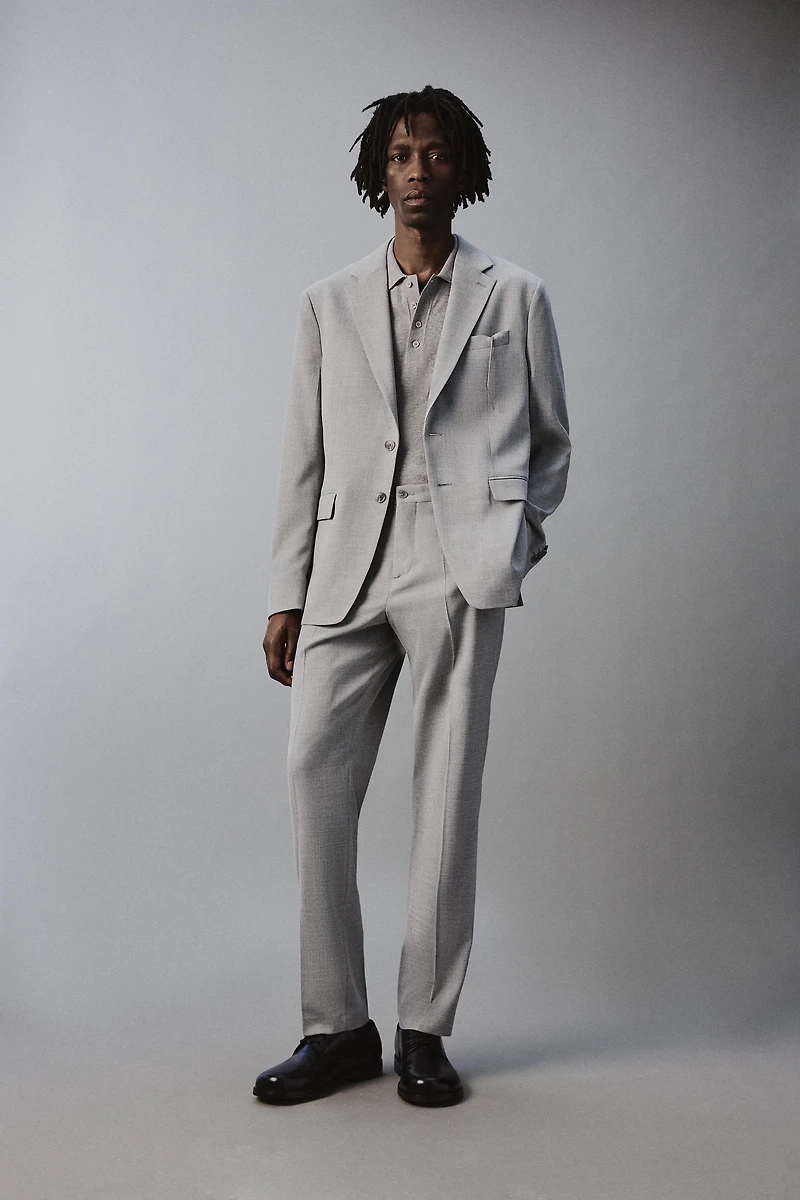VESTE DE COSTUME STRUCTURÉE