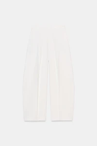 PANTALON WIDE LEG À PLIS ZW COLLECTION