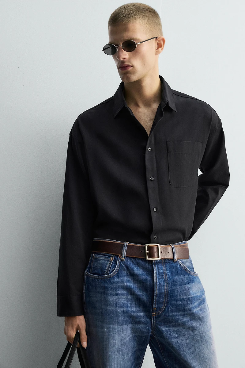 LIMITED EDITION FLOWY RELAXED FIT SHIRT