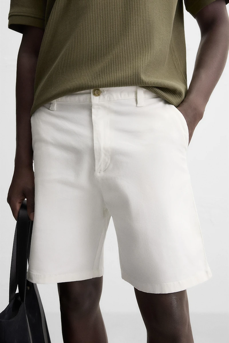 REGULAR FIT CHINO SHORTS