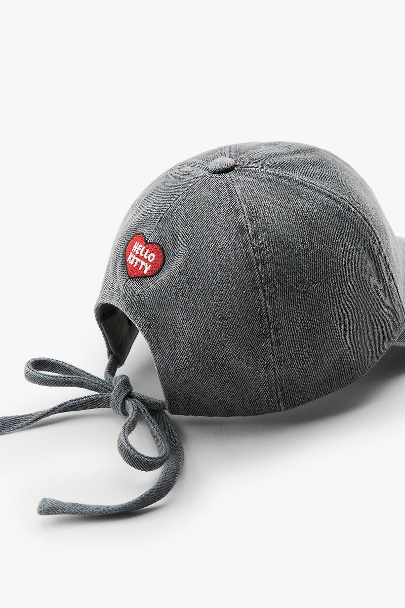 HELLO KITTY © 2025 SANRIO DENIM CAP