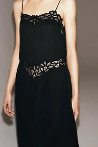 ZW COLLECTION LACE MIDI DRESS