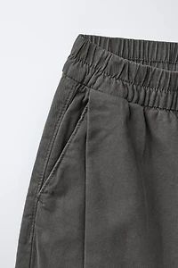 PLEATED BALLOON PANTS