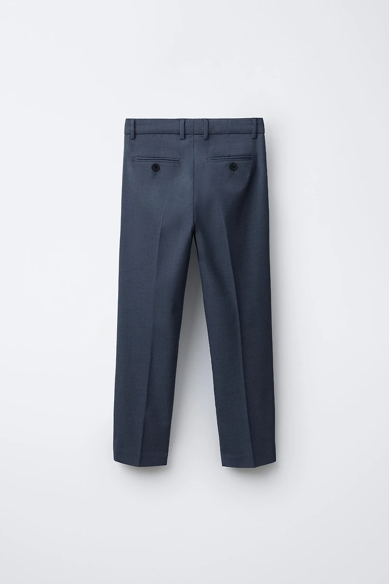 PANTALON DE COSTUME STRUCTURÉ